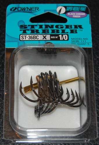 Owner Stinger ST-36 Treble Hooks 4