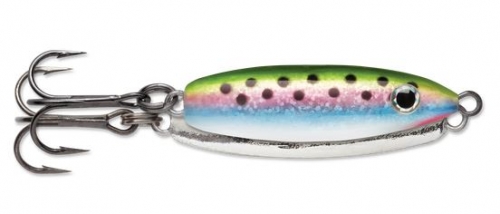 VMC ice fishing Rattle Spoon 1/16 oz. (Lot of 2) Rainbow Trout jig jigging  lure 