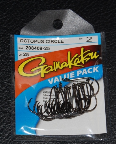 8/0 Inline Circle Hooks - 2 Pack