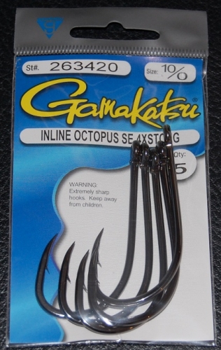 Octopus Straight Eye - Gamakatsu USA Fishing Hooks