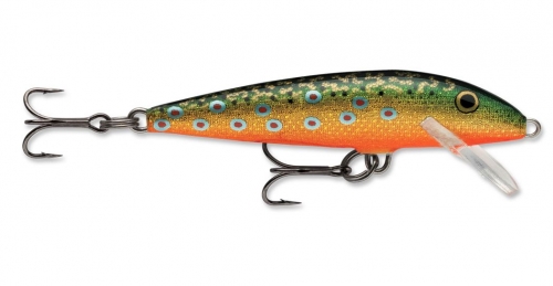 Rapala Original Floating 09 Brook Trout Jagged Tooth Tackle