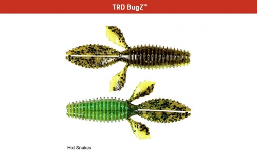 Z-Man TRD BugZ Hot Snakes Jagged Tooth Tackle