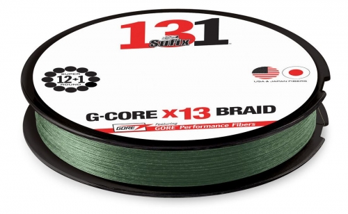 Sufix 131 Braid Fishing Line Lo-Vis Green 50 lb Test 150 yards Jagged Tooth  Tackle