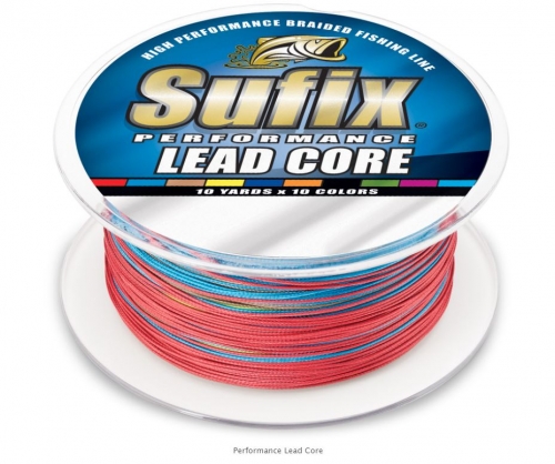 Sufix Performance Lead Core 27 lb Test Jagged Tooth Tackle