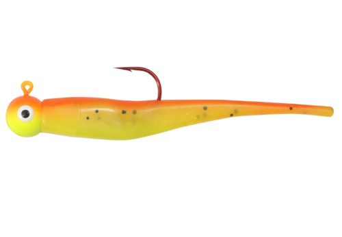 Northland Tackle Rigged Gum-ball Minnow Jig 1/8 oz Sunrise Jagged Tooth  Tackle
