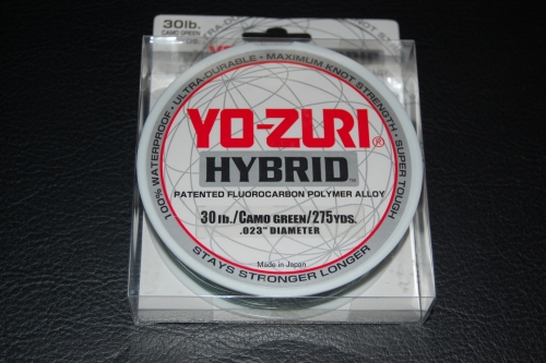 20LB-275YD SMOKE YO-ZURI HYBRID Fluorocarbon Fishing Line