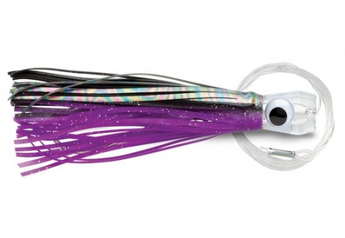 Williamson Lures Sailfish Catcher Rigged 4 Black Purple Jagged Tooth Tackle