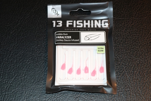 13 Fishing Ice Plastics Paralyzer White No. 1