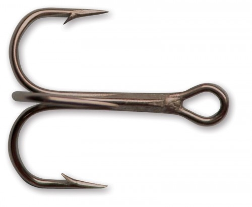 Mustad 35647-BR Bronze Treble Hooks Size 14 Jagged Tooth Tackle
