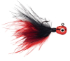 VMC Tungsten Roach Jig 1/16 oz - Glow Metallic Red