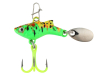 Clam Tikka Flash 3/32 oz - Glow Green Koi