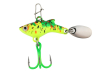 Clam Tikka Flash 3/32 oz - Glow Chartreuse Koi