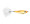 VMC Hatchet Spoon 1/32 oz - Glow Gold Fish