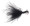 VMC Tungsten Roach Jig 1/16 oz - Black