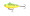 Clam Psycho Shad 1/4 oz - Glow Firetiger